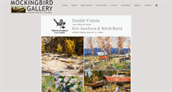 Desktop Screenshot of mockingbird-gallery.com